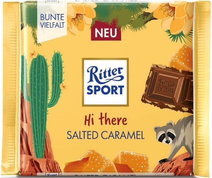 Ritter Sport - Limited Salted Caramel 100 Gram (Limited Edition ...
