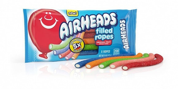 Airheads - Filled Ropes Original Fruit 57 Gram