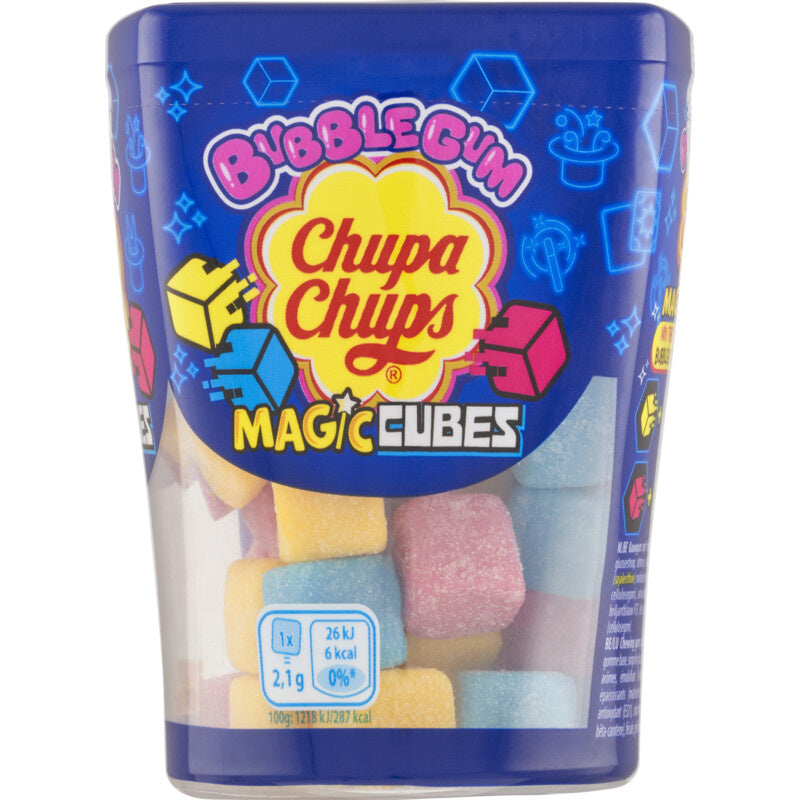 Chupa Chups - Magic Cubes Bubble Gum 86 Gram – candyonlinenl1