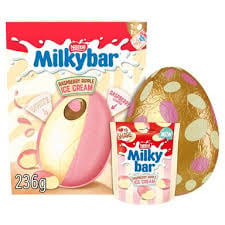 Raspberry Ripple Candy Milkybar - Raspberry Ripple Giant Egg 236 Gram – candyonlinenl1