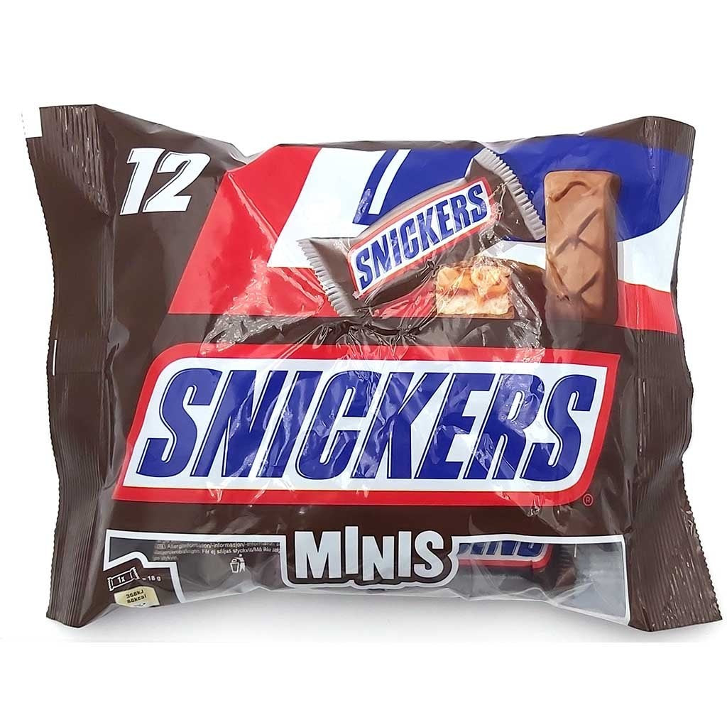 Snickers - Mini's 12-Pack 227 Gram – candyonlinenl1
