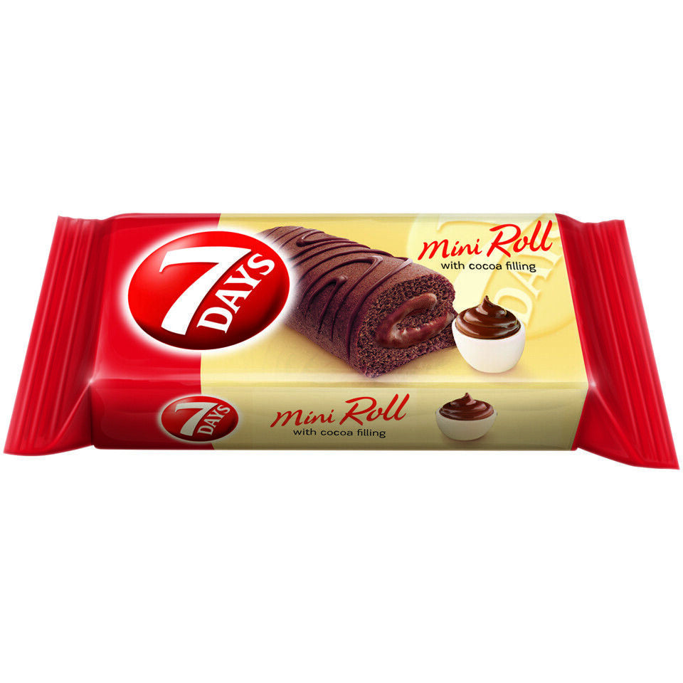 7Days - Cocoa Mini Roll Kakaocreme 32 Gram – candyonlinenl1